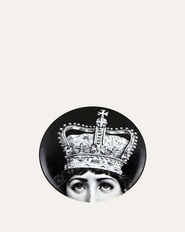 Tema E Variazioni n. 369 Coronation Crown Wall Plate